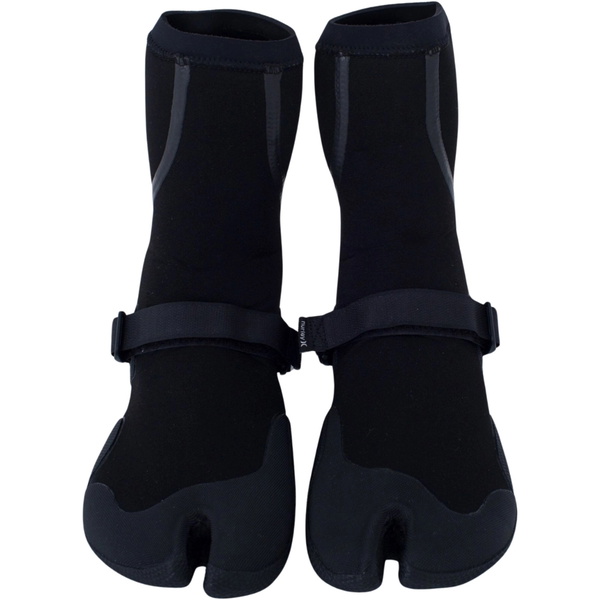 2025 Hurley Plus 3mm Split Toe Boots USURF00002 - Black